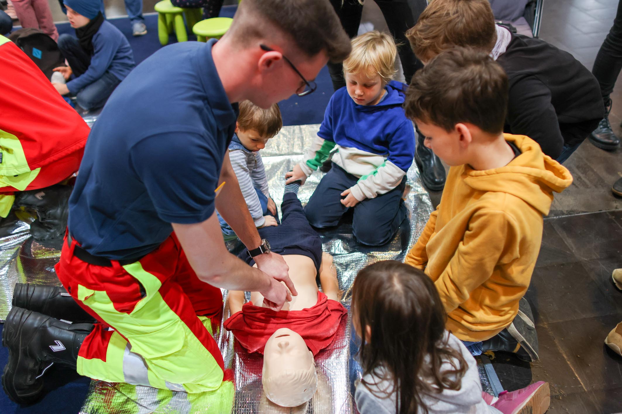 Rettungswagen zum Anfassen