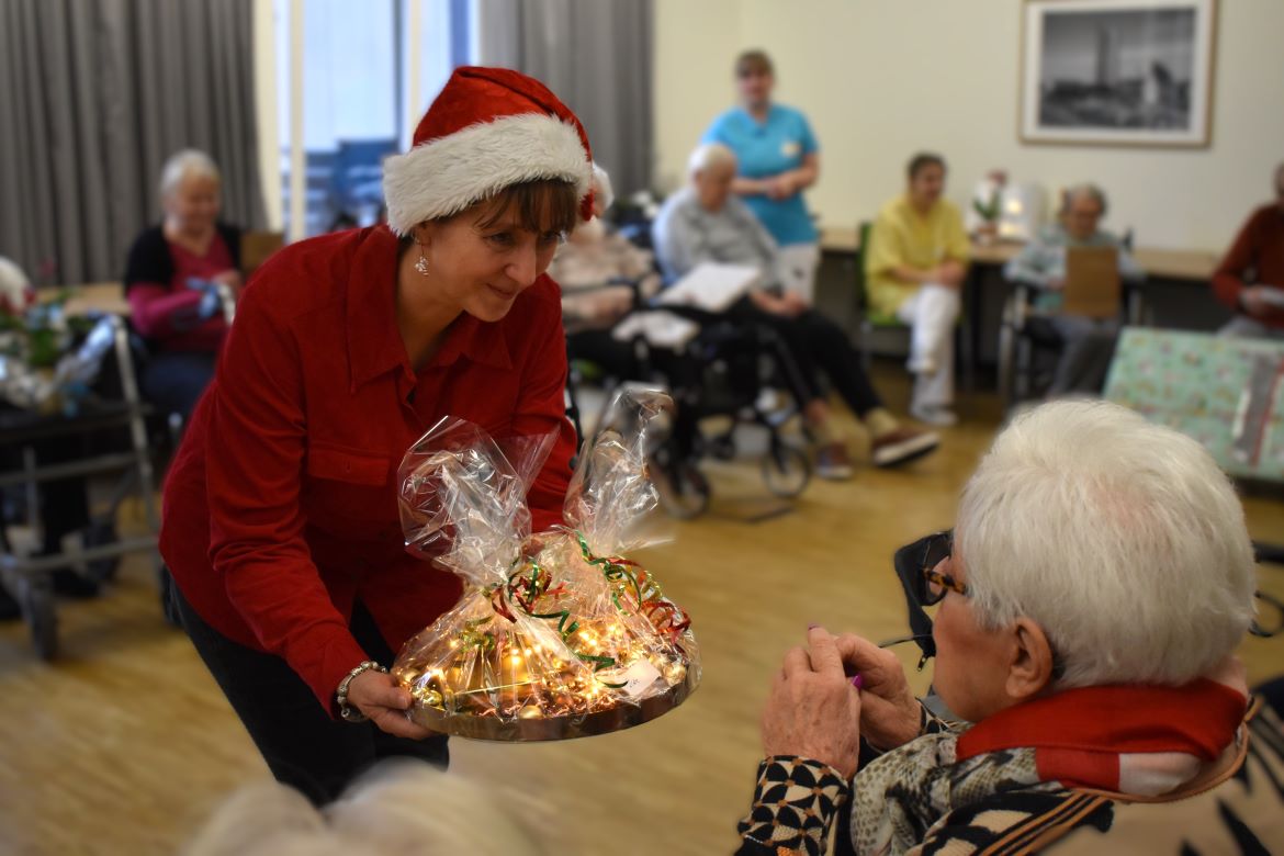 Der Weihnachtsmann der LEIPZIGER GRUPPE war da!