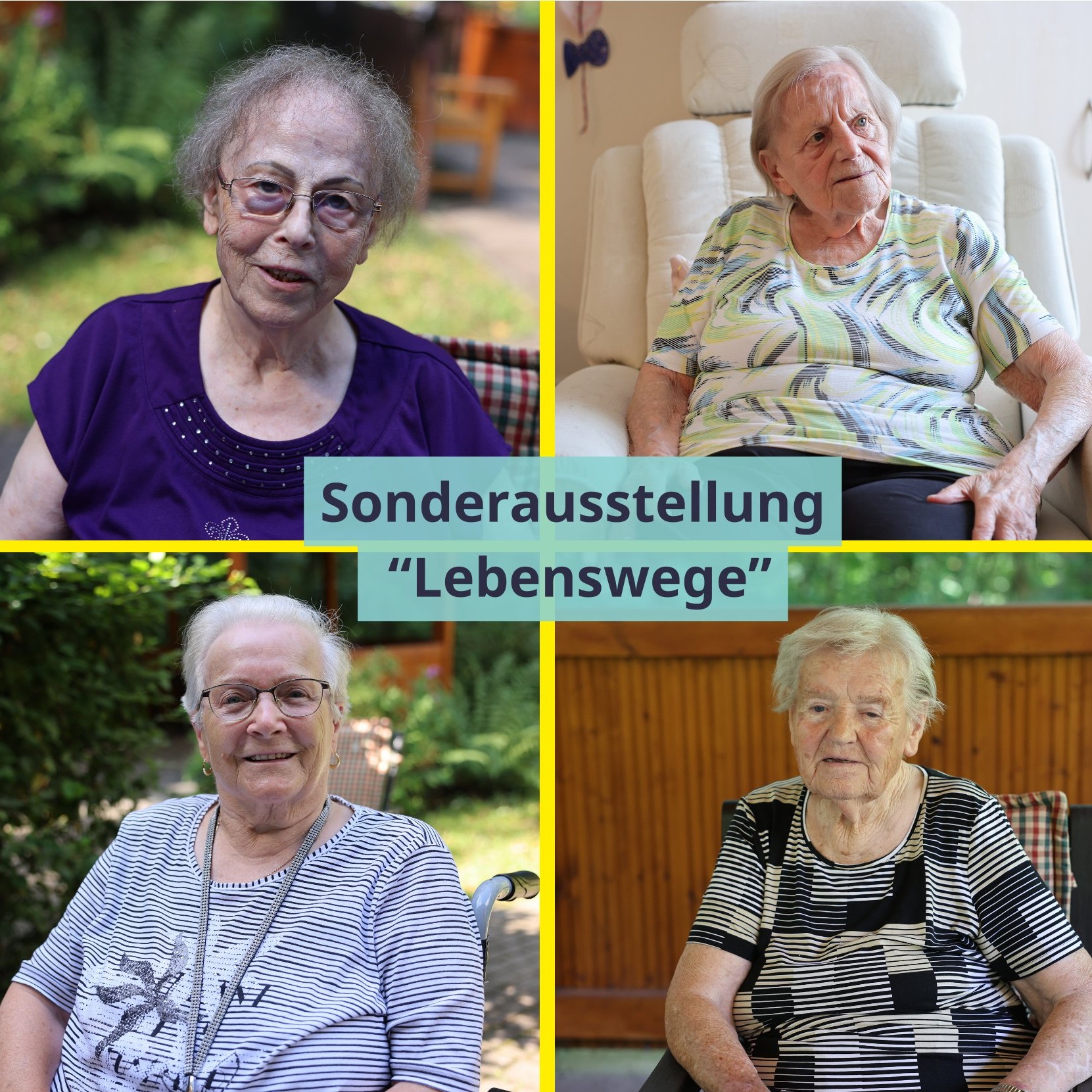 Unsere Sonderausstellung „Lebenswege“ ist eröffnet!