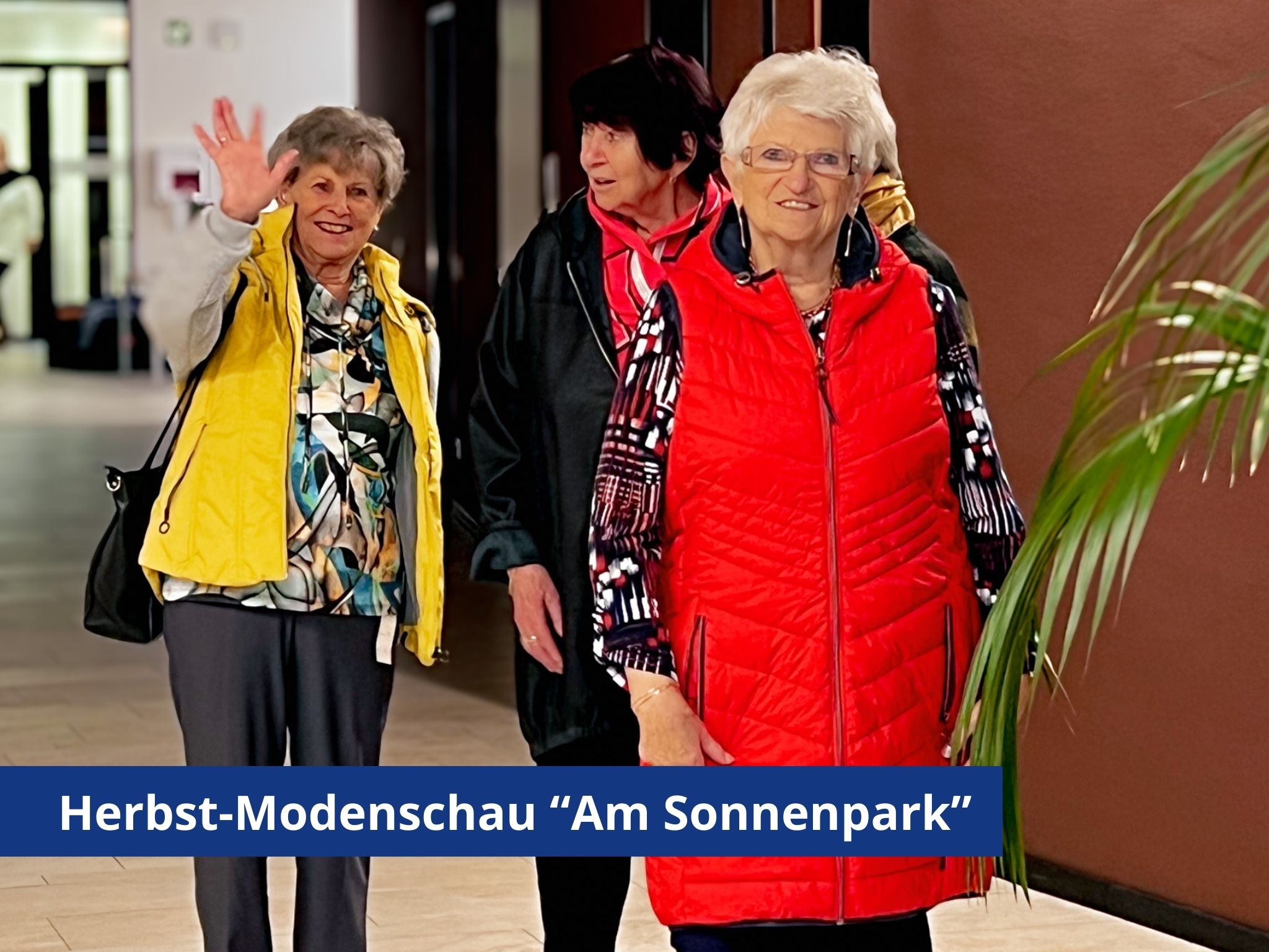 Endlich wieder Herbst-Modenschau