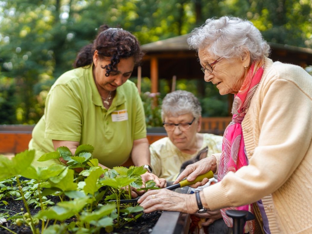 Frau Bruns mit Senioren im Garten.jpg