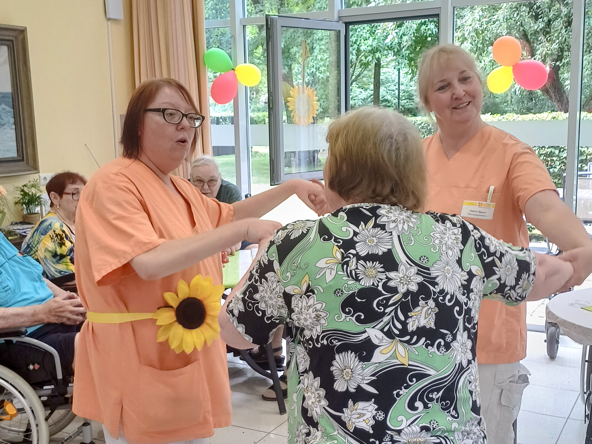 Beschäftigung in Bewegung