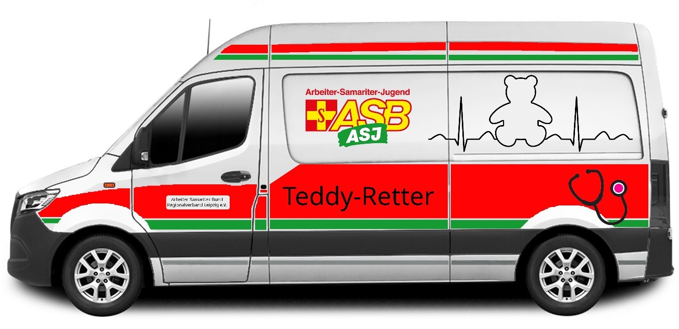 Der Teddy-Rettungswagen braucht Ihre Spende.