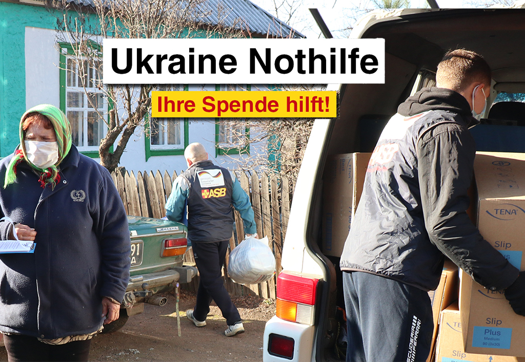 Ukraine-Hilfe des ASB Deutschland