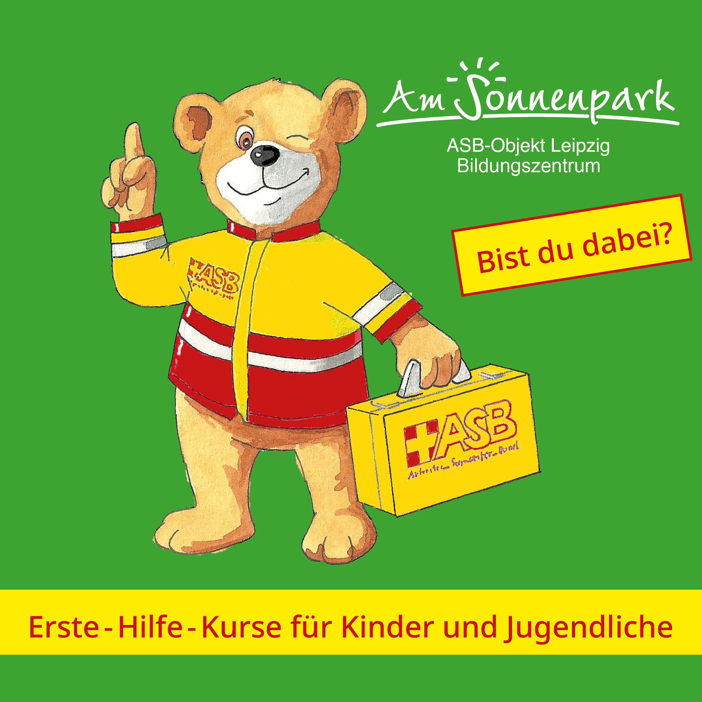 Erste-Hilfe-Kurse für Kinder - Ferienangebote im „Sonnenpark“
