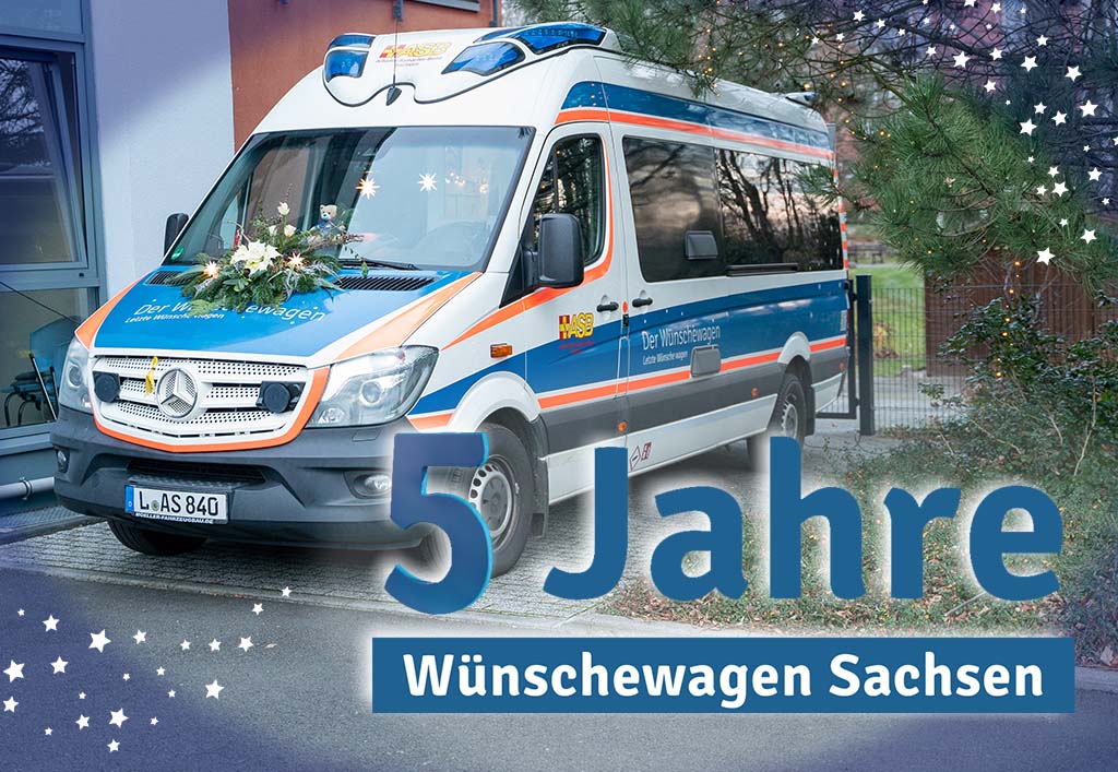 Wir feiern 5 Jahre Wünschewagen Sachsen
