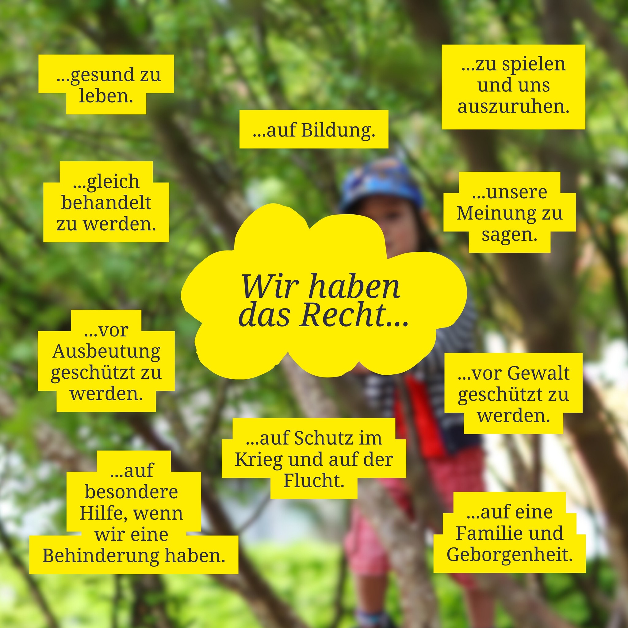 “Kinderrechte - Bausteine für Demokratie!