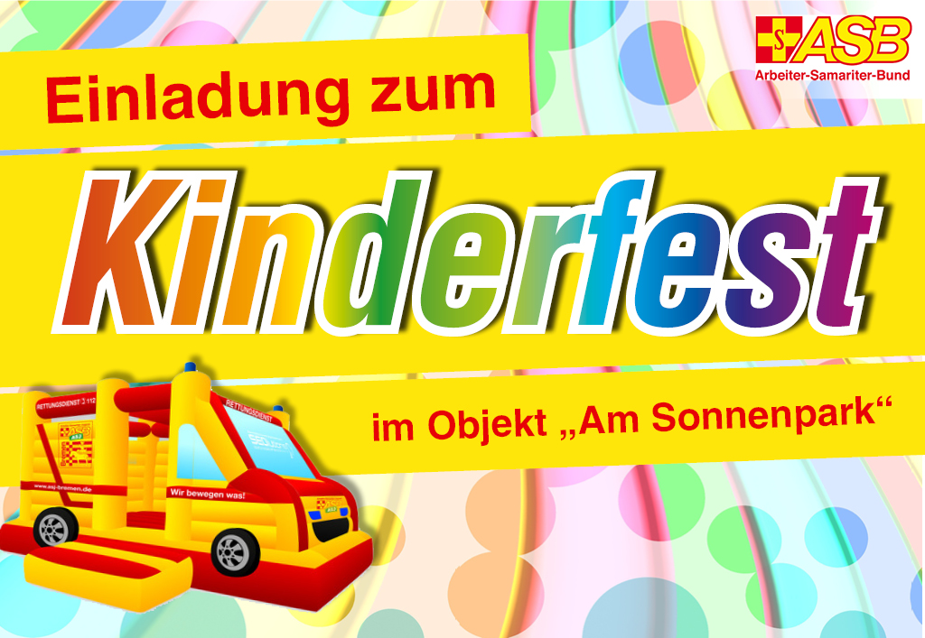 Besuchen Sie unser Kinderfest am 1. Juni 
