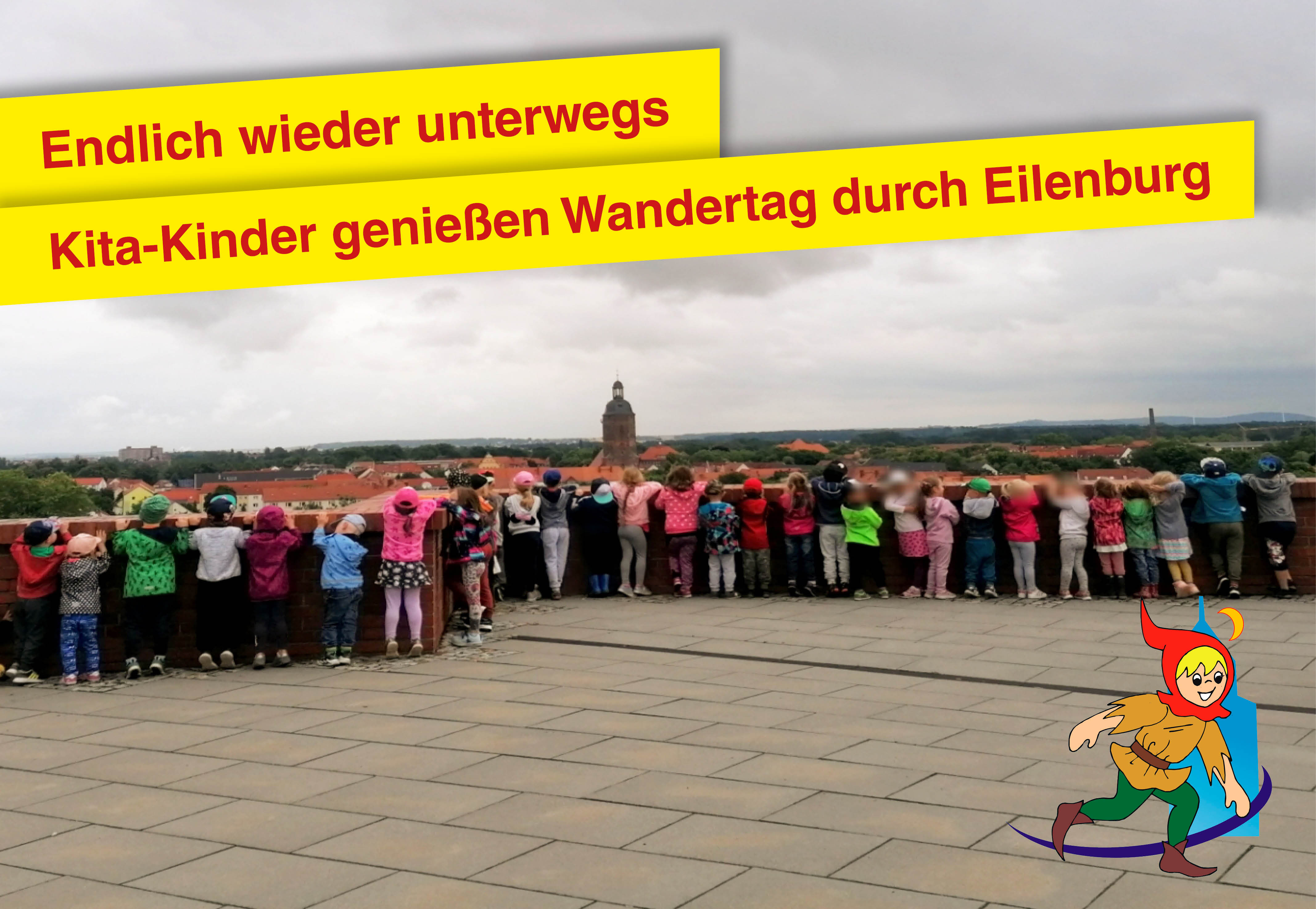 Unterwegs in Eilenburg auf den Spuren der Heinzelmännchen
