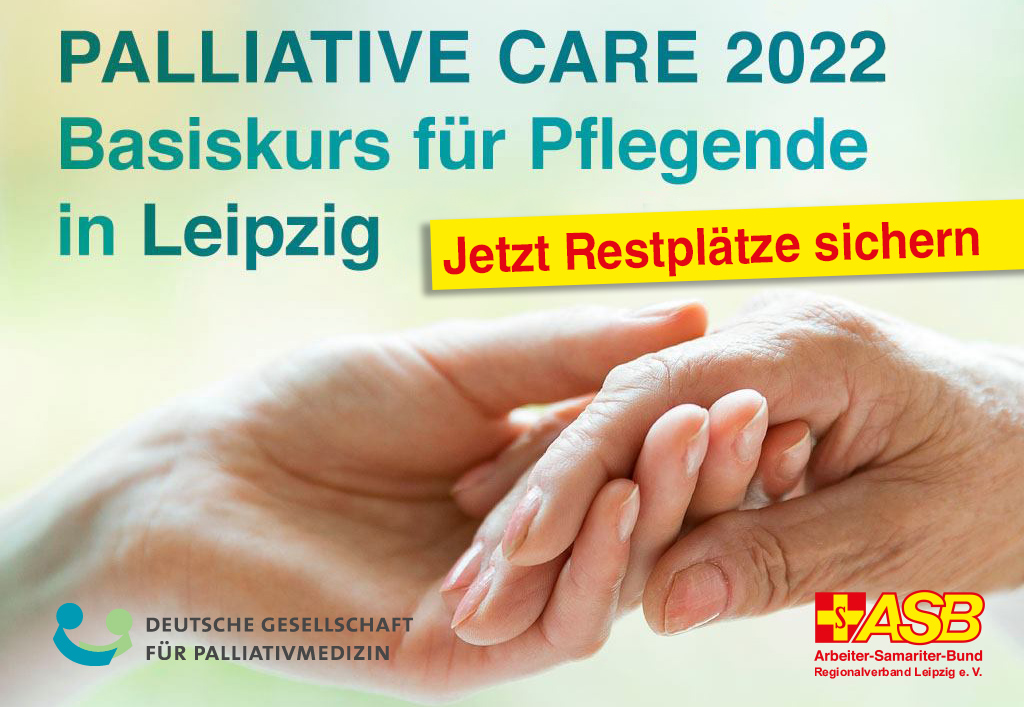 Melden Sie sich für die Palliative-Care-Kurse 2022 jetzt an. 
