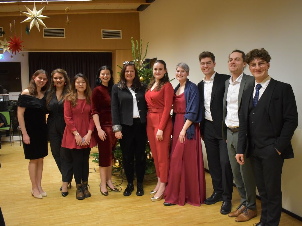 Großes Weihnachtsfinale mit den HMT-Studierenden im „Sonnenpark“ 