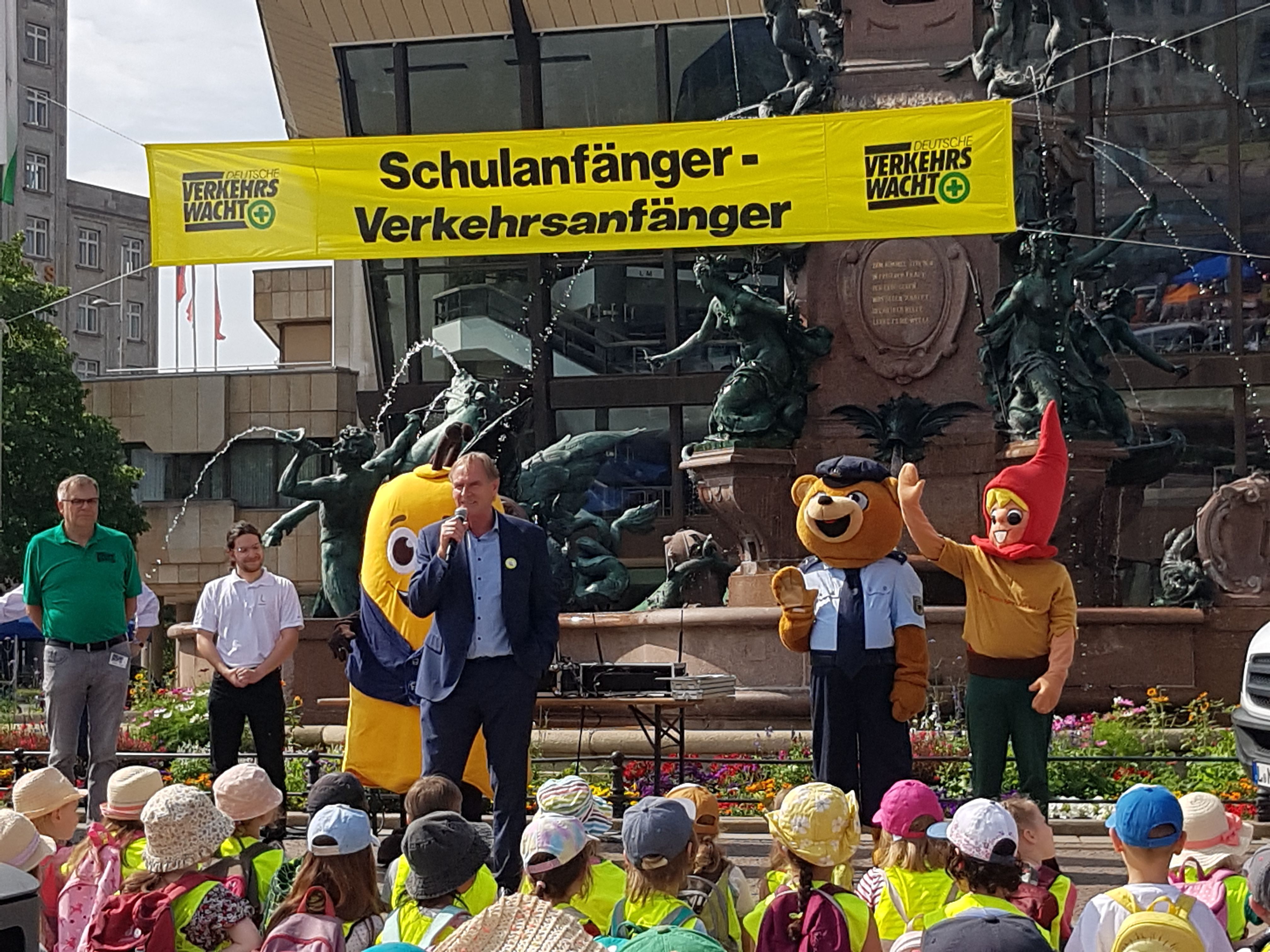 Aktionstag „Sicherer Schulweg“ in Leipzig – wir waren dabei! 