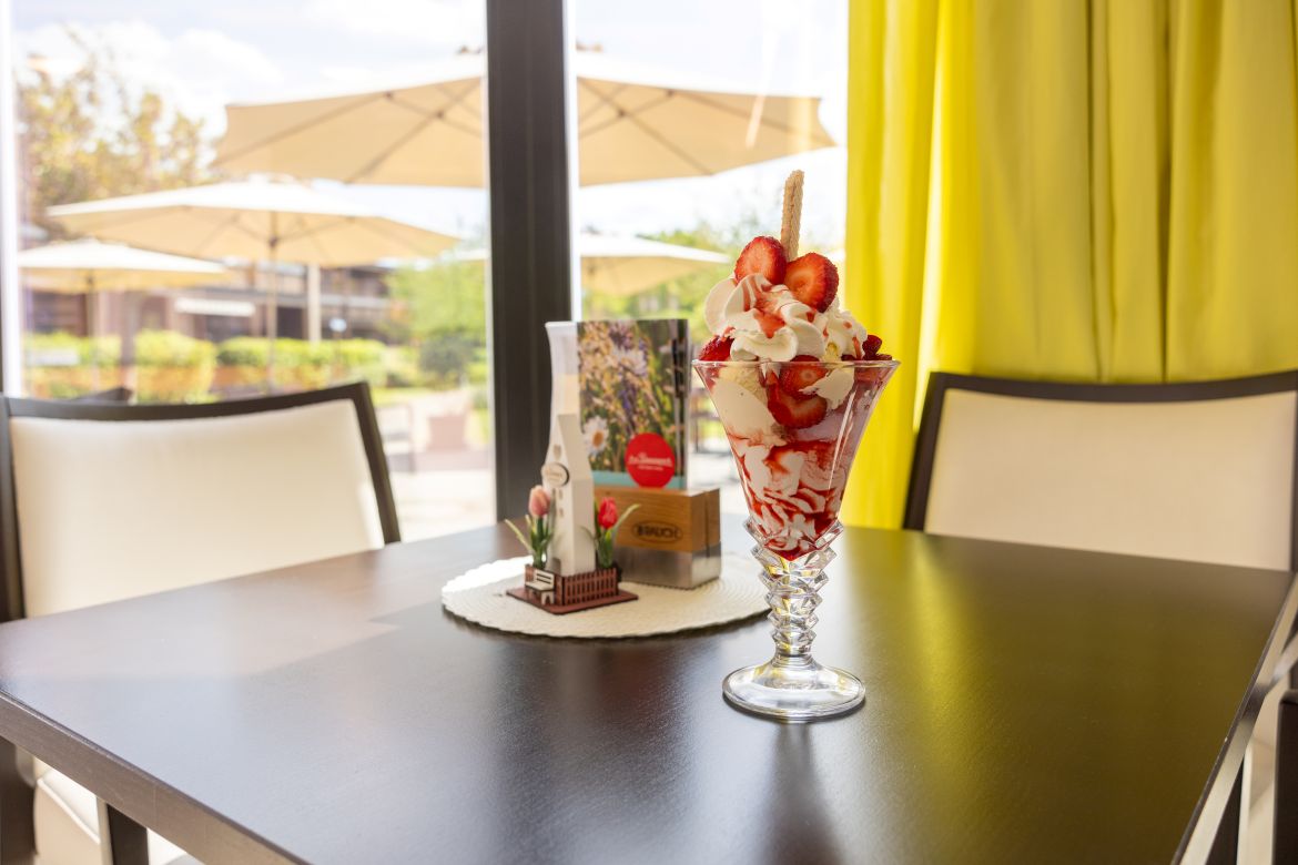 Genießen Sie die saisonalen Köstlichkeiten im Café & Bistro